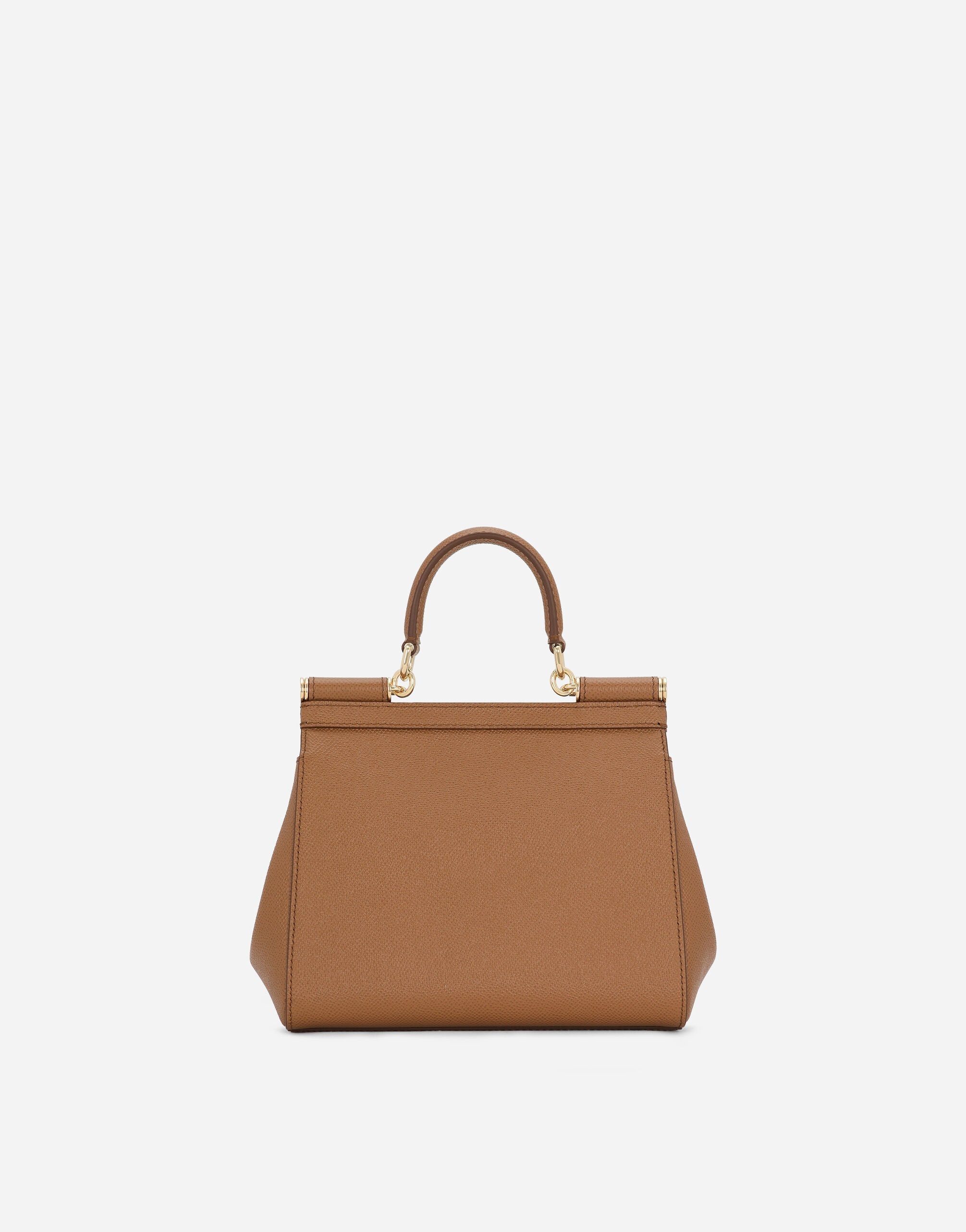 Sac à main Sicily moyen format en marron