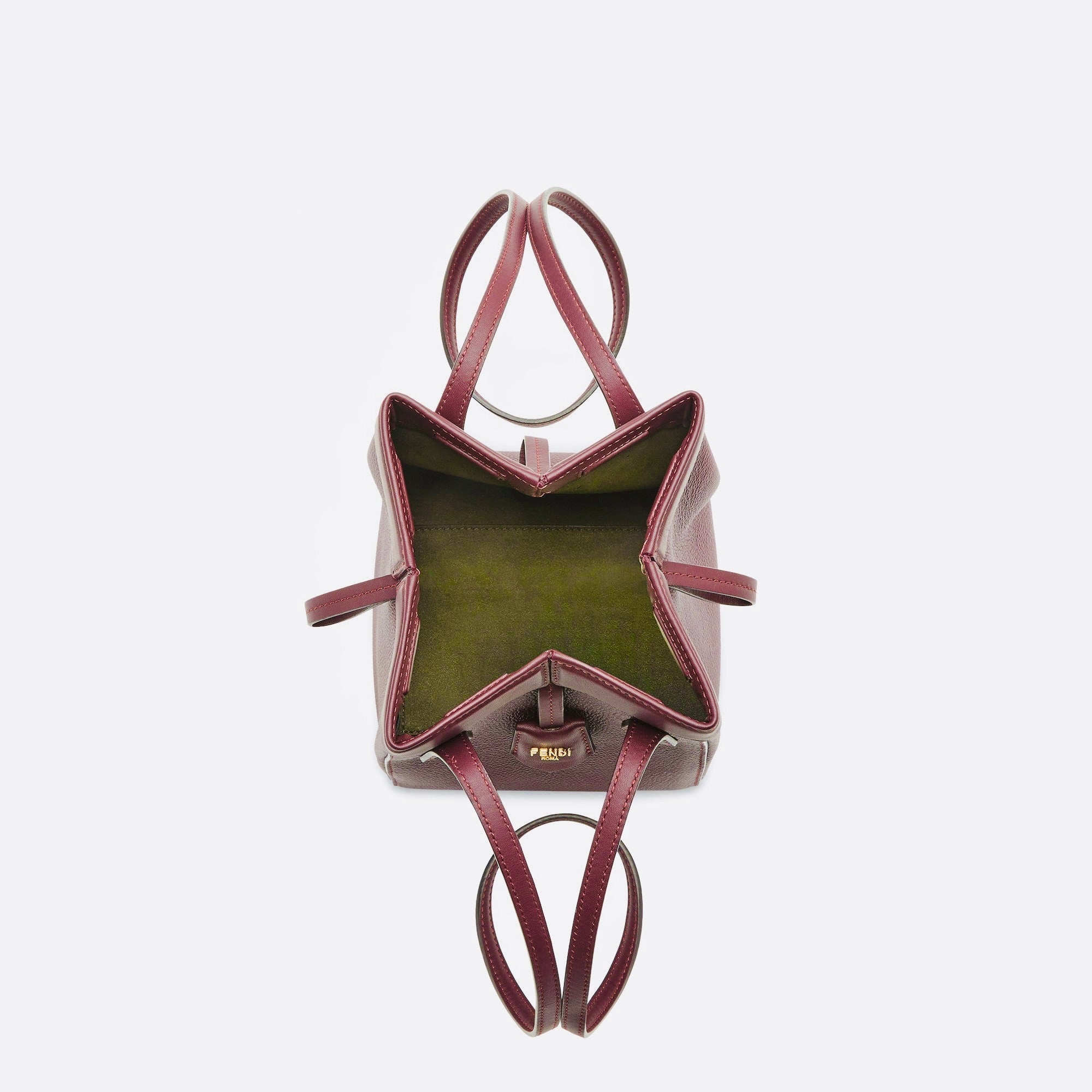 Sac Fendi Origami sac transformable en bordeaux