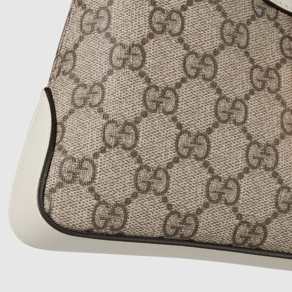 SAC À BANDOULIÈRE PETIT PADLOCK Peau Blanche