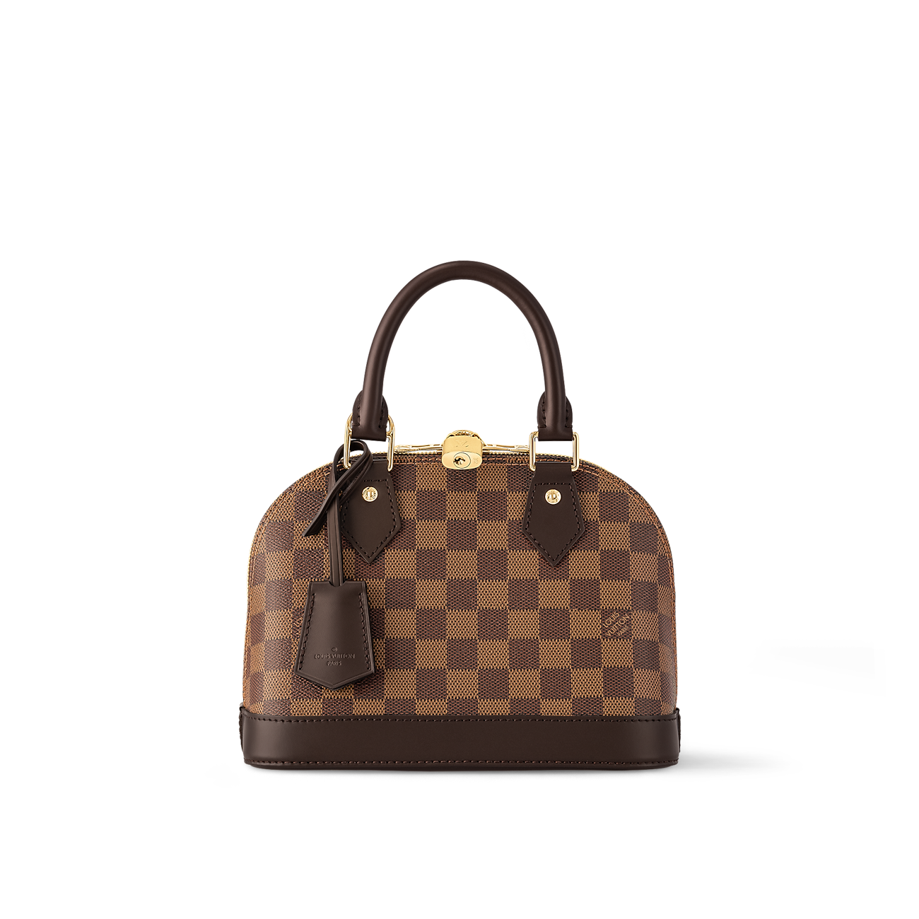SAC À MAIN ALMA BB DAMIER EN VRAI CUIR