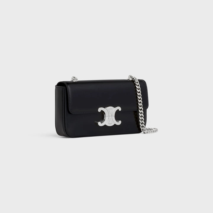 SAC À BANDOULIÈRE CHAÎNE CLAUDE DE VEAU BRILLANT