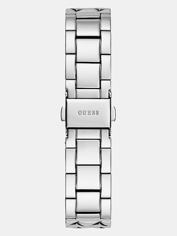 Montre analogique avec application de cristaux