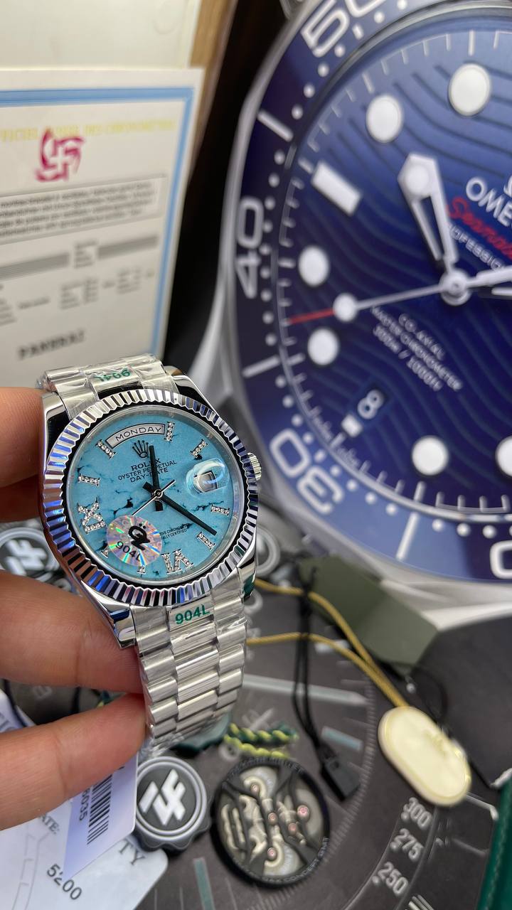 Rolex Day-Date 36 President Bracelet Fluted