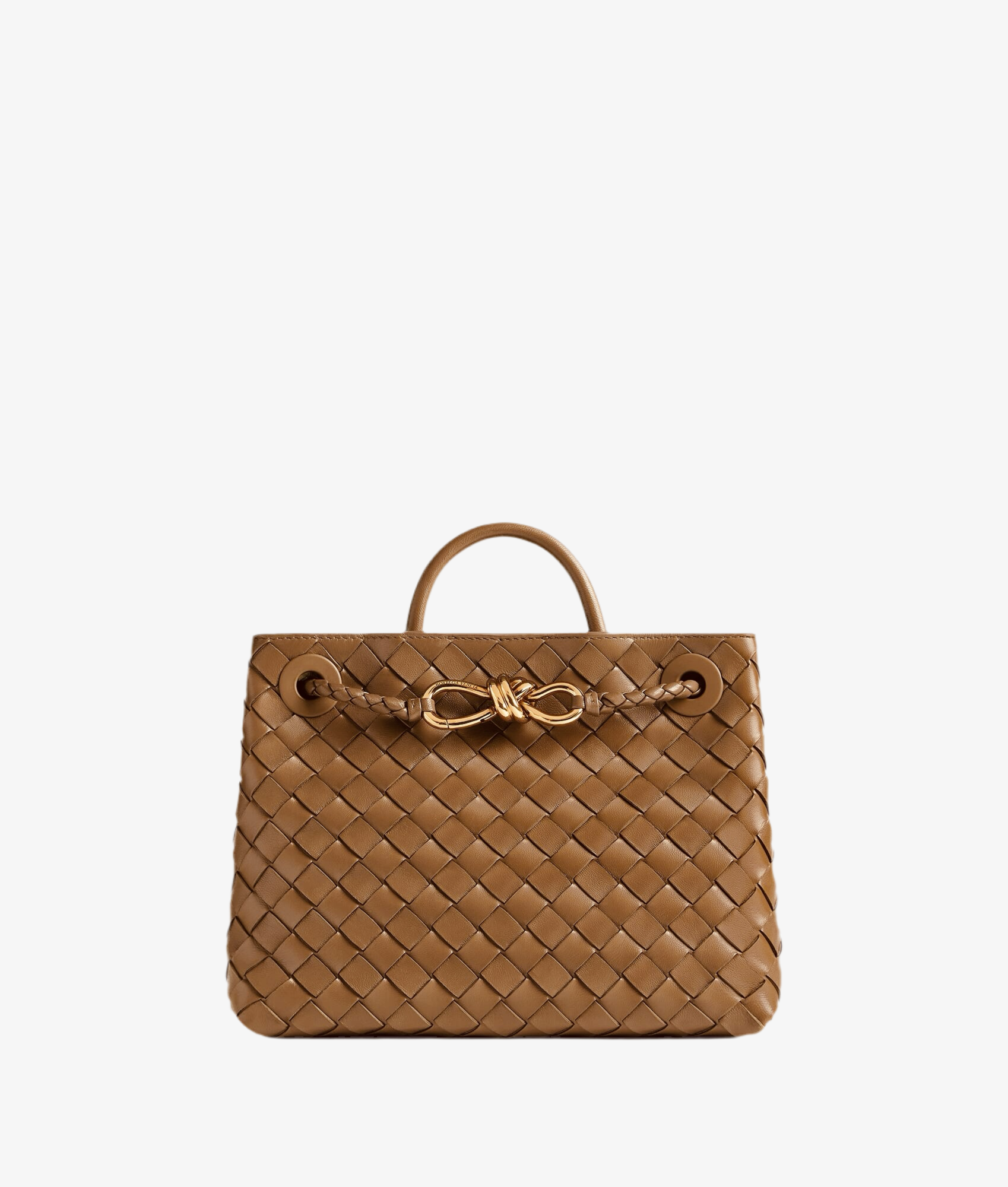 Sac à main en Andiamo Bottega Veneta Marron caramel