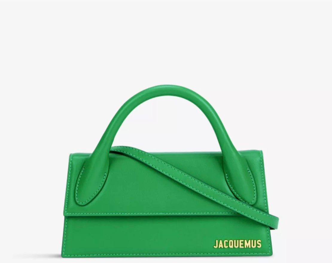 Sac à main long avec poignée supérieure Le Chiquito En Vert