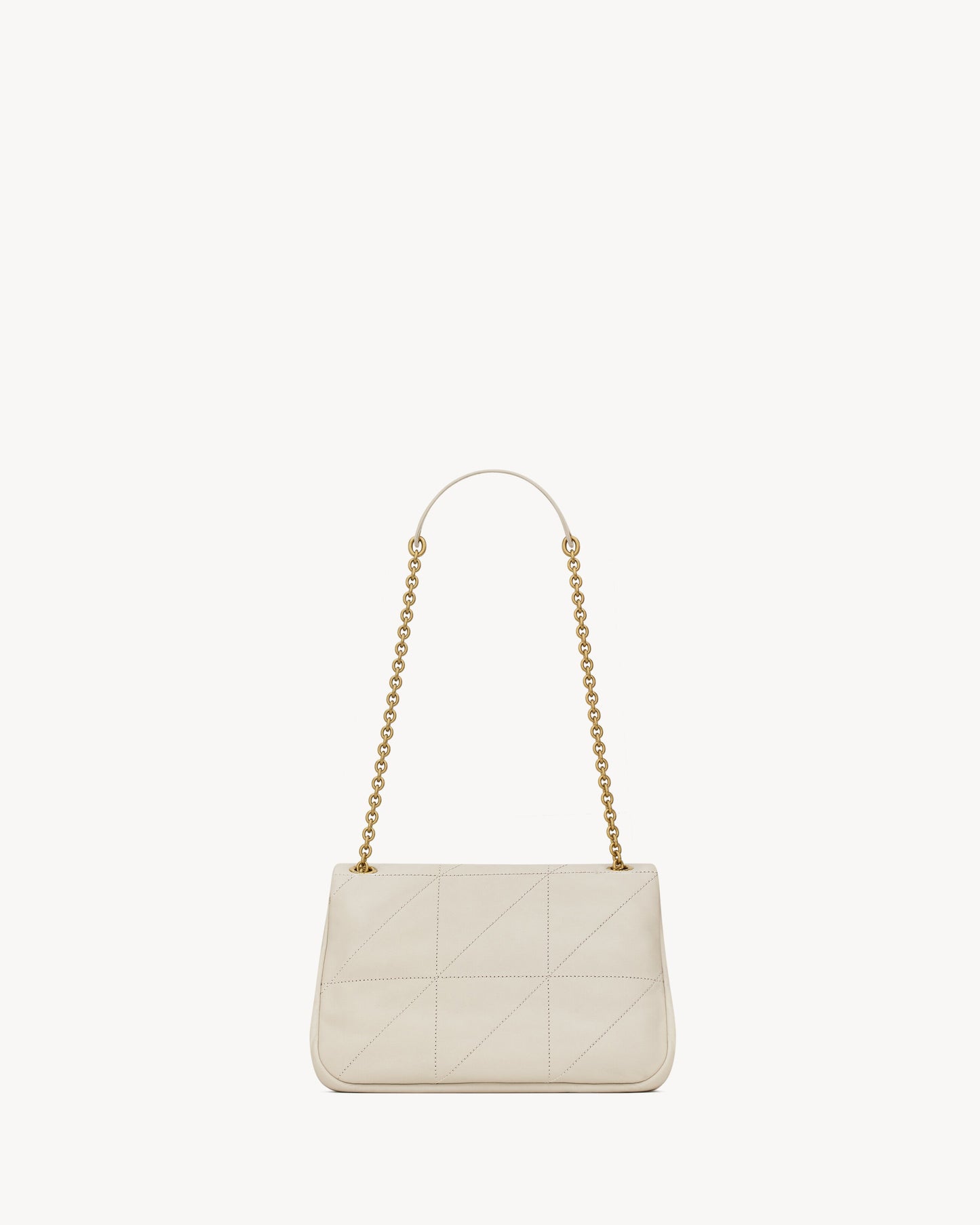 Sac Ysl JAMIE 4.3 SMALL EN D’AGNEAU Blanc