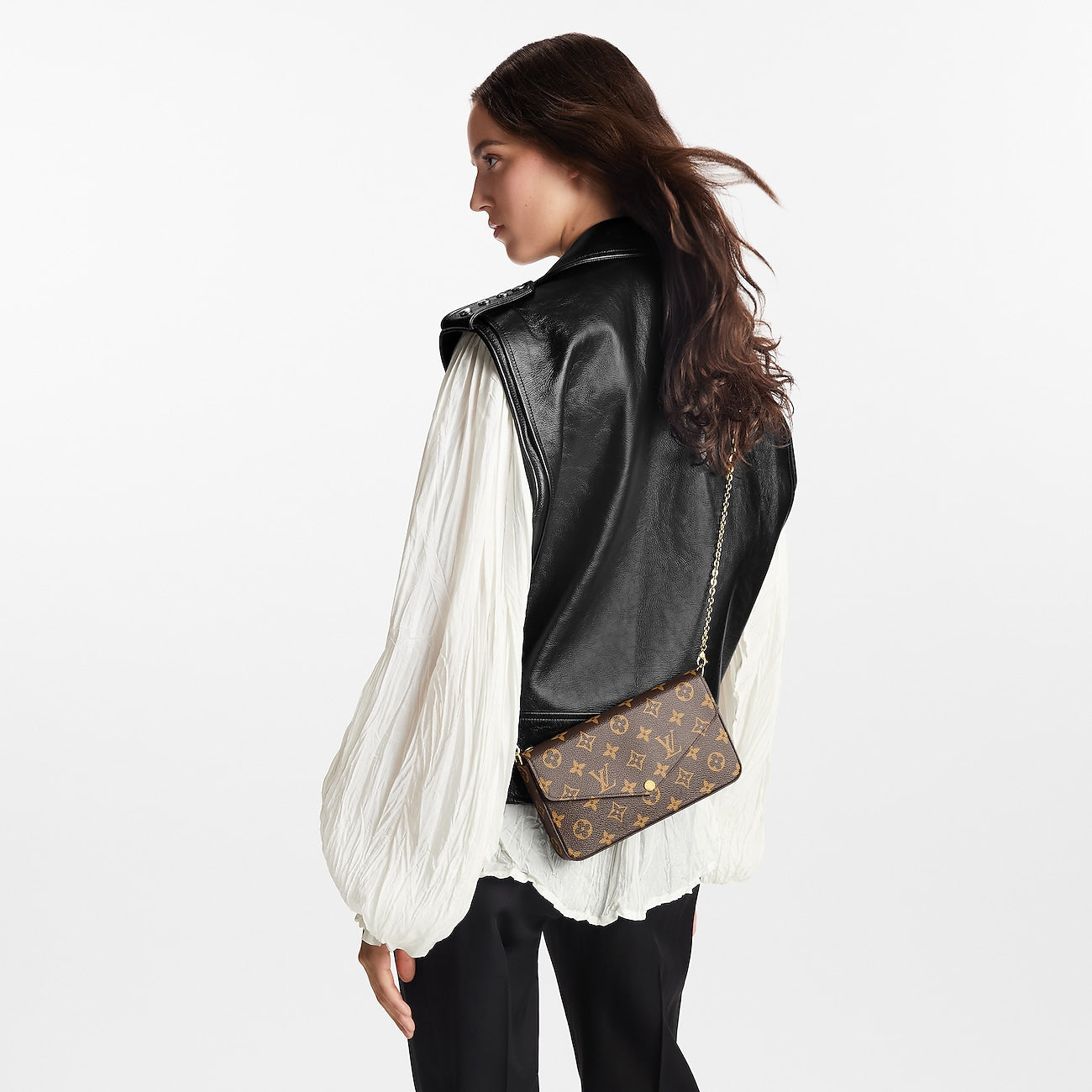 Félicie Pochette Lv Monogram Canvas