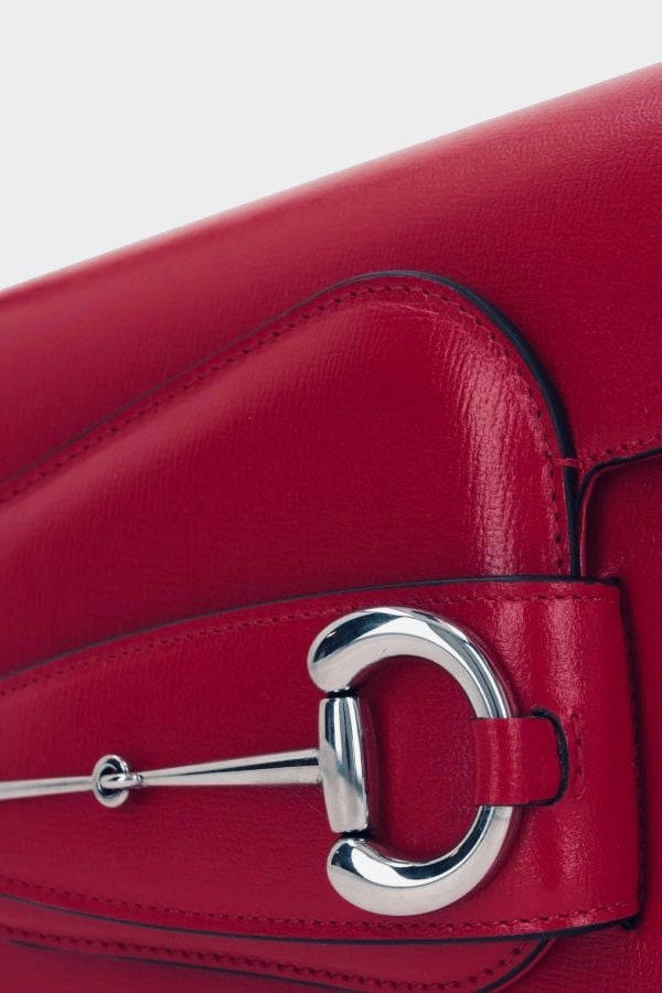 PETIT SAC À BANDOULIÈRE EN LISSE GUCCI HORSEBIT 1955