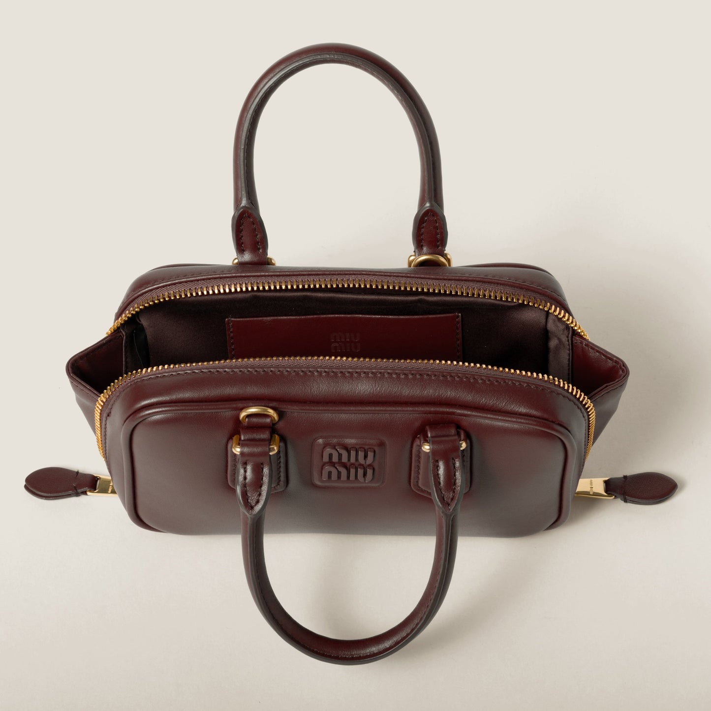 Mini-sac en semi cuir Arcadie