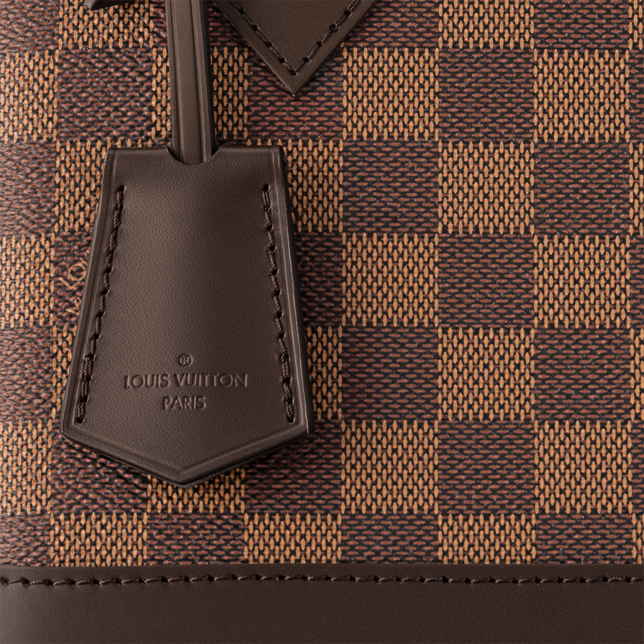 SAC À MAIN ALMA BB DAMIER EN VRAI CUIR