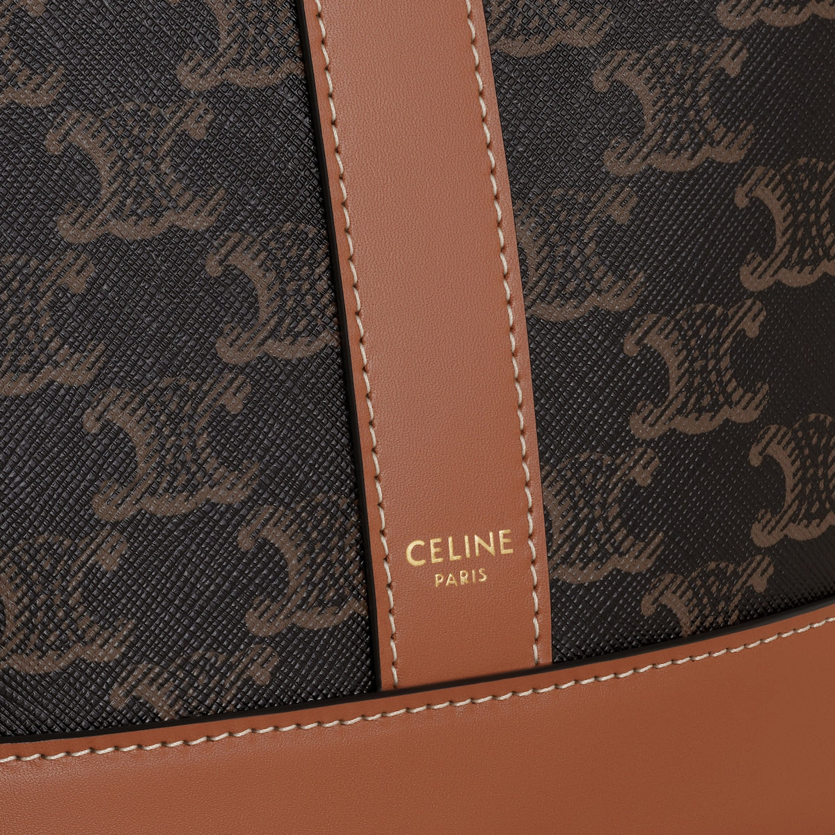 SAC SEAU PETIT MODÈLE TOILE TRIOMPHE ET VEAU