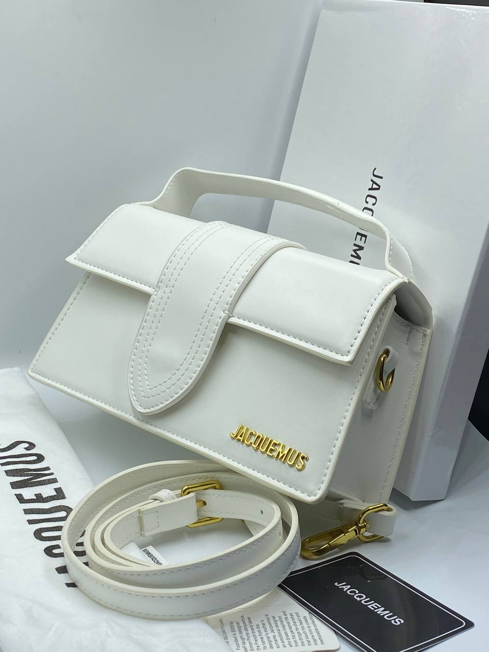 Sacs Jacquemus bandoulière & Porté main Blanc