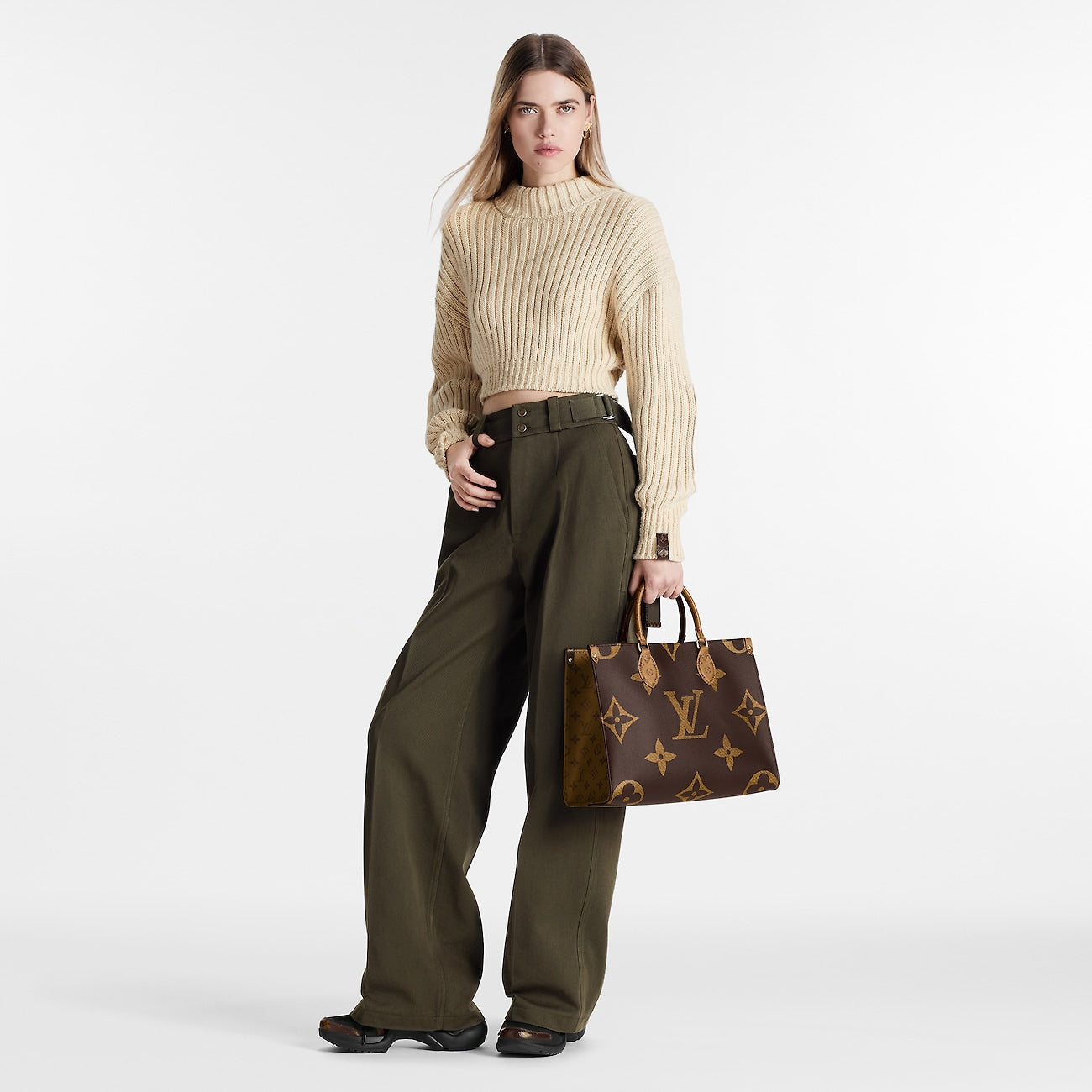 Sac Lv OnTheGo MM Toile Monogram