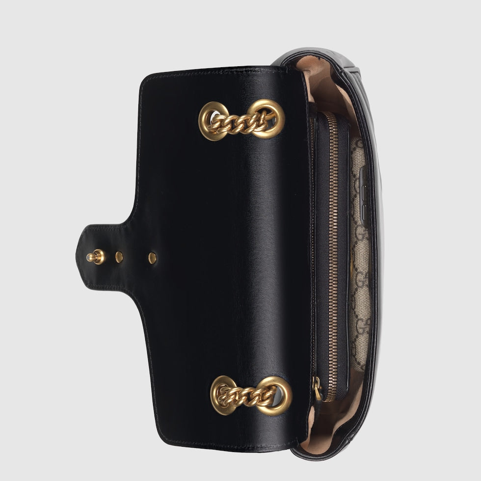 SAC À ÉPAULE PETITE TAILLE À MOTIF GG MARMONT