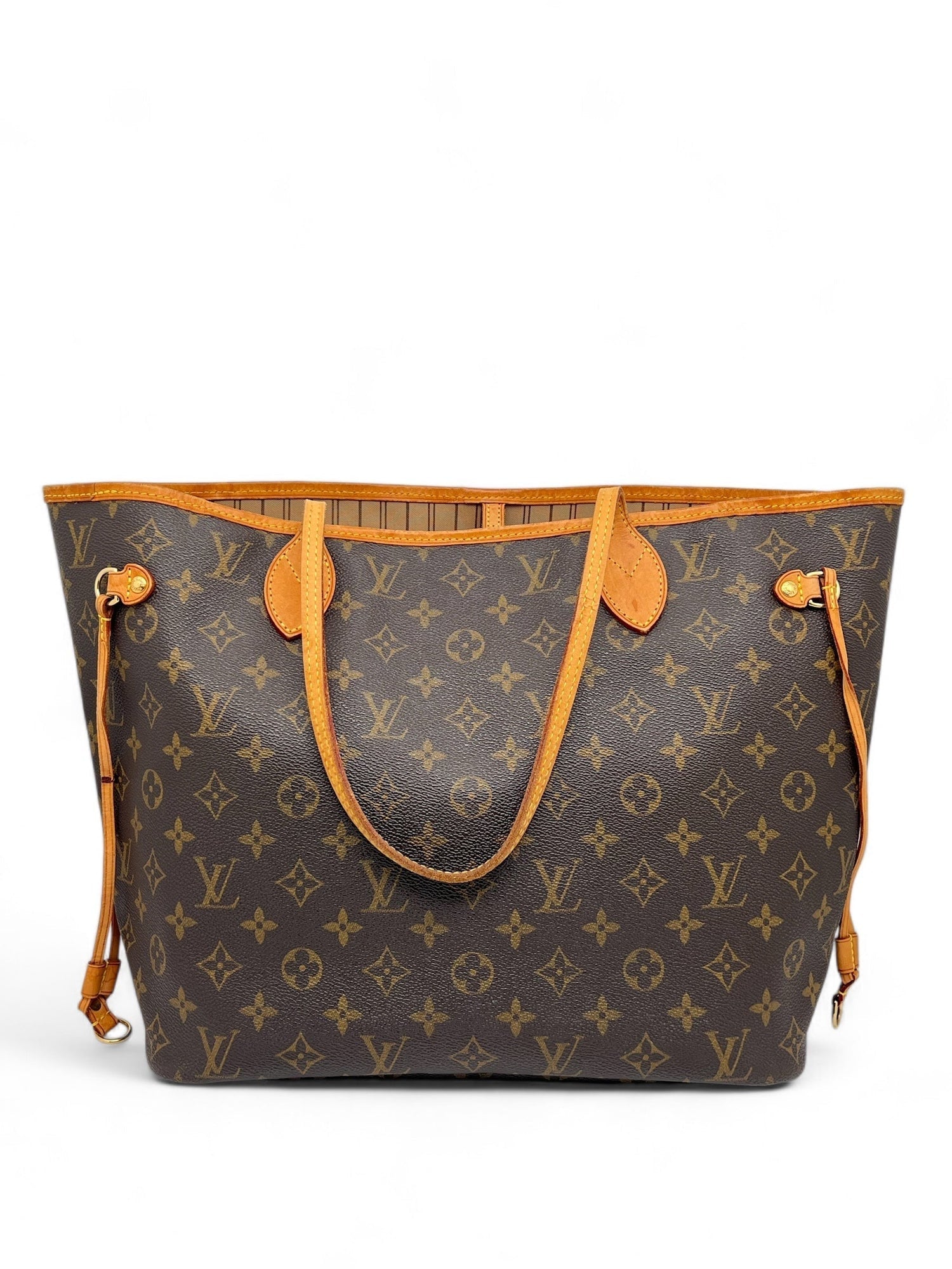 Sac Brown Monogram Neverfull GM Marron