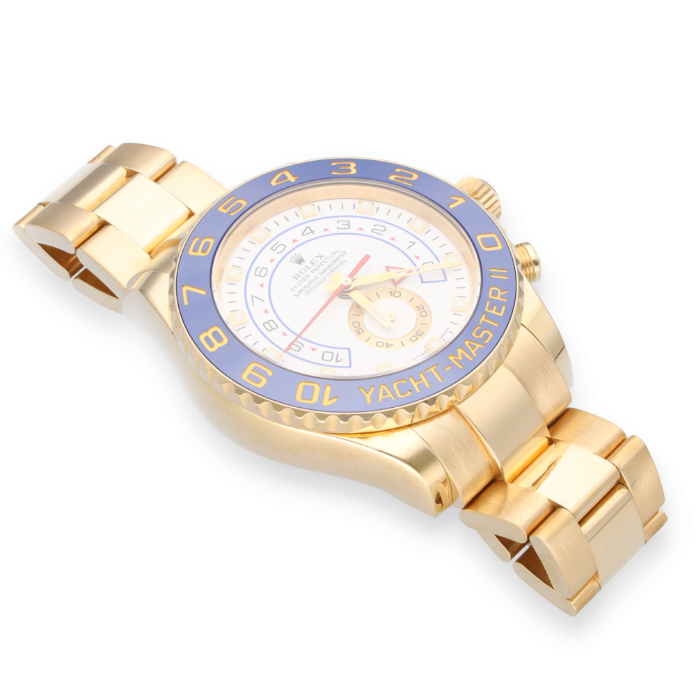 Rolex Yacht Master II (Ref 116688) en or jaune 18