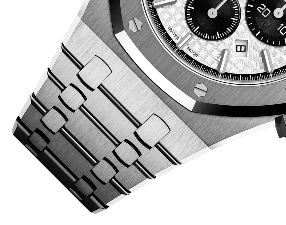 ROYAL OAK CHRONOGRAPHE-BLANC/NOIR