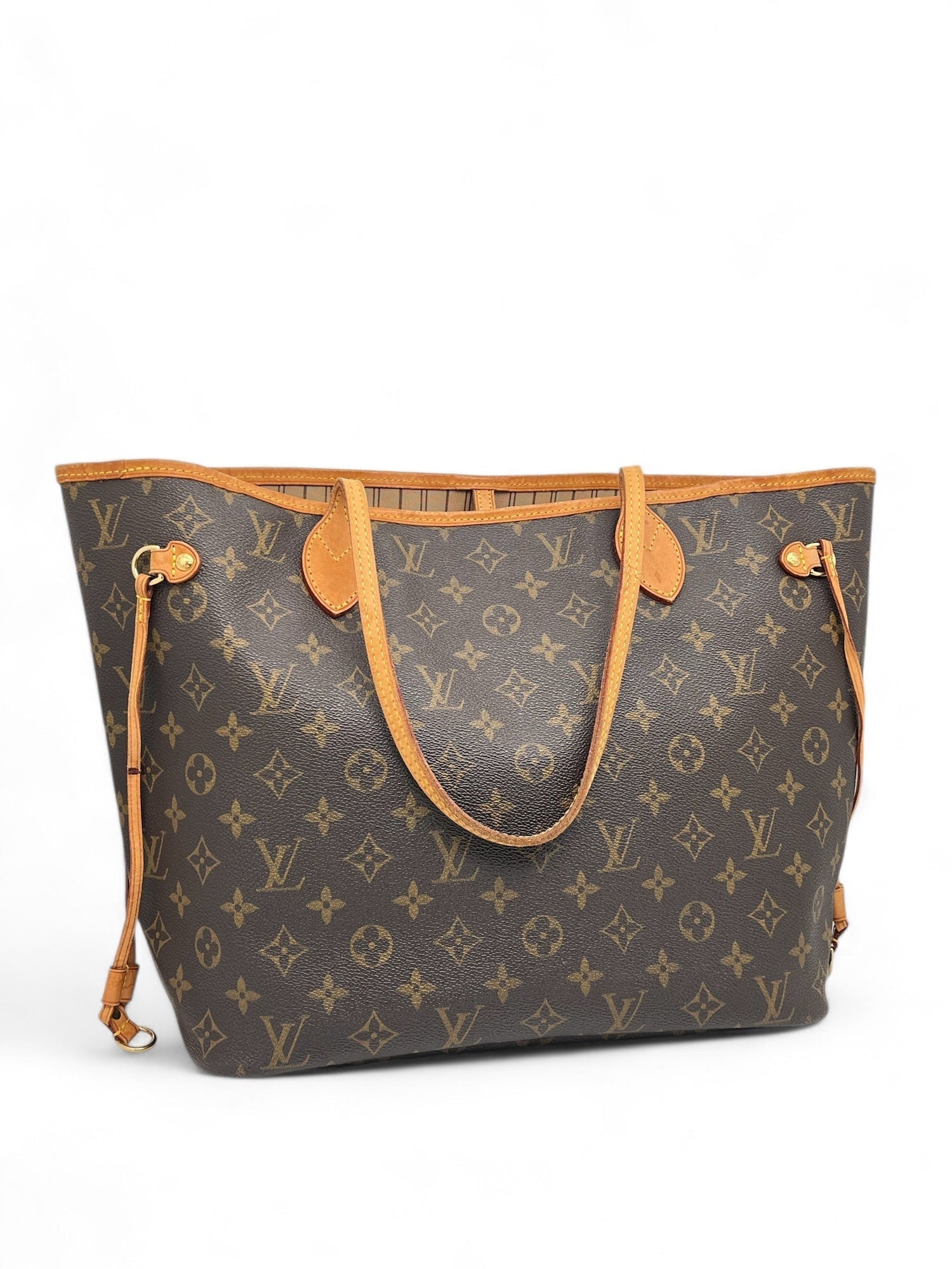 Sac Brown Monogram Neverfull GM Marron