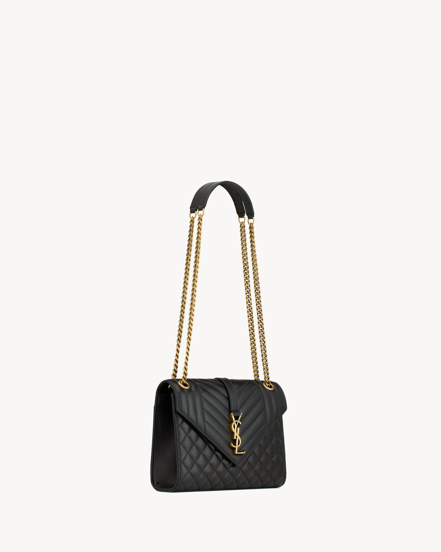SAC YSL ENVELOPE MEDIUM EN D’AGNEAU MATELASSÉ
NOIR