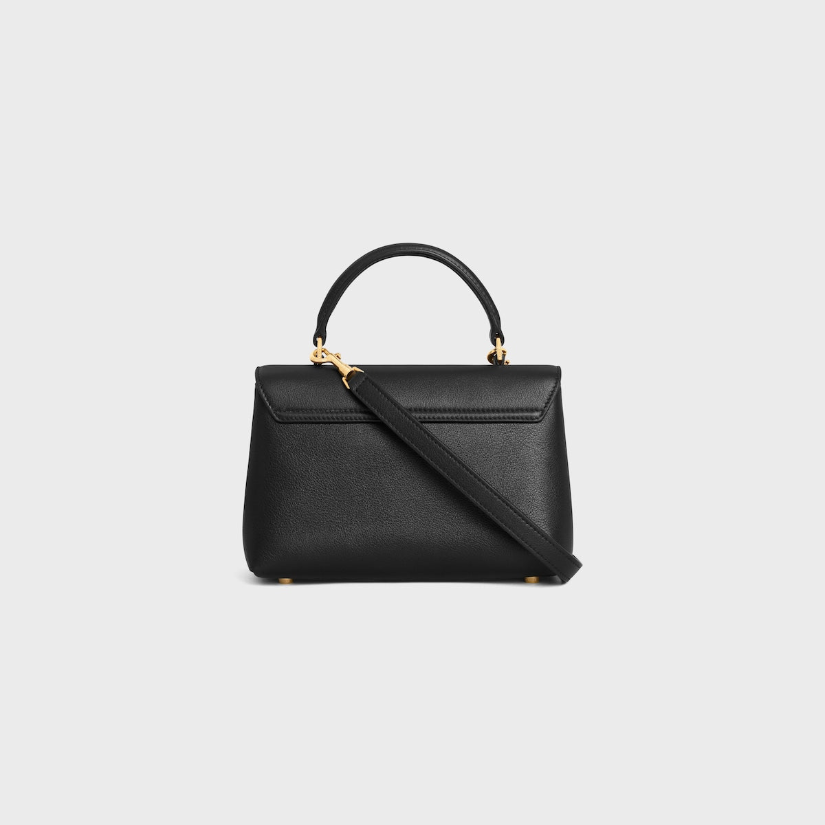 SAC NINO TEEN VEAU SOUPLE GRAINÉ EN NOIR