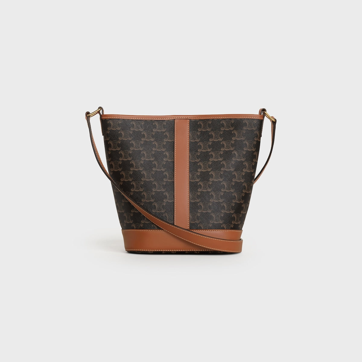 SAC SEAU PETIT MODÈLE TOILE TRIOMPHE ET VEAU