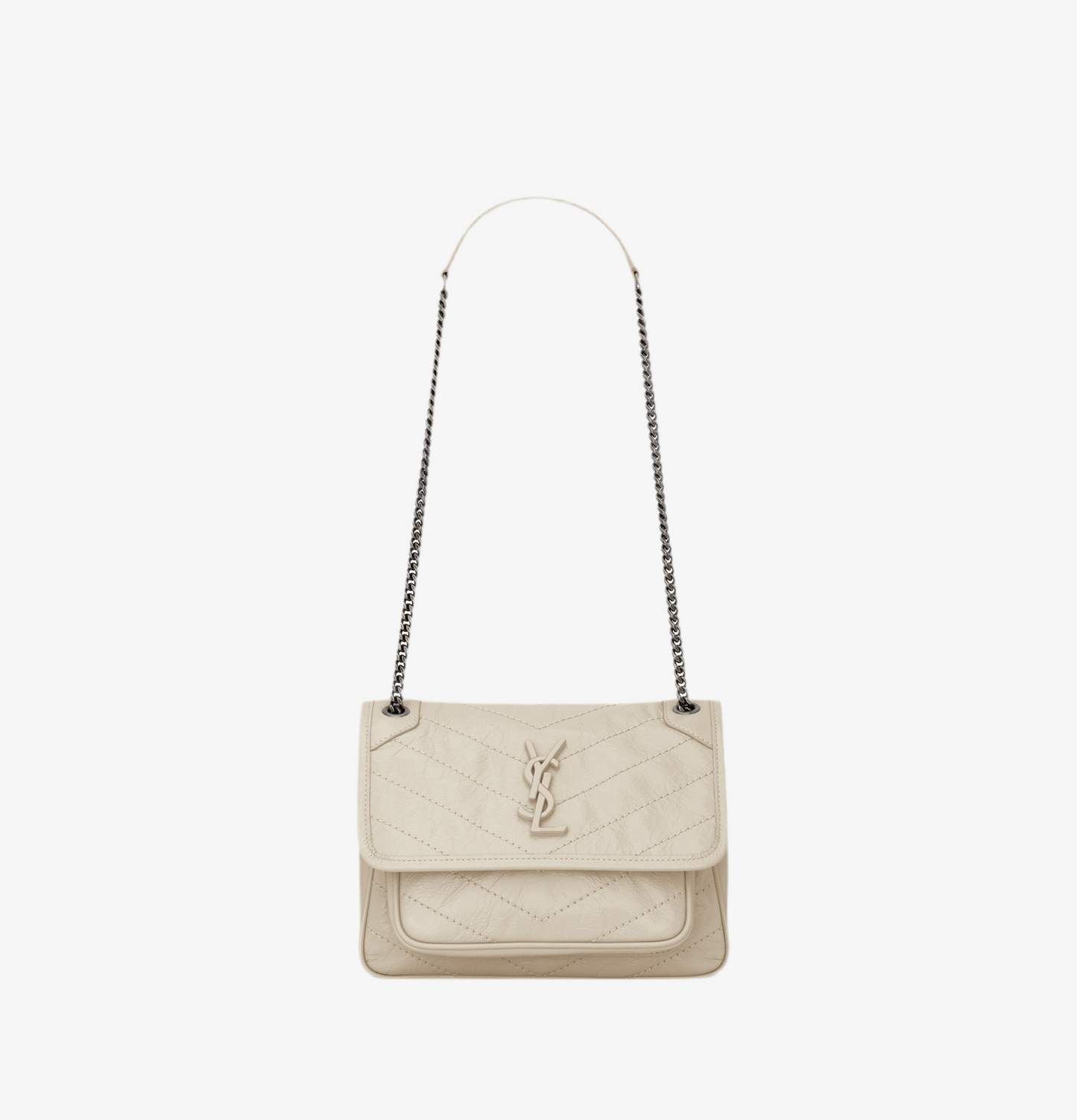 SAC YSL NIKI BABY EN SEMI CUIR
BLANC VINTAGE