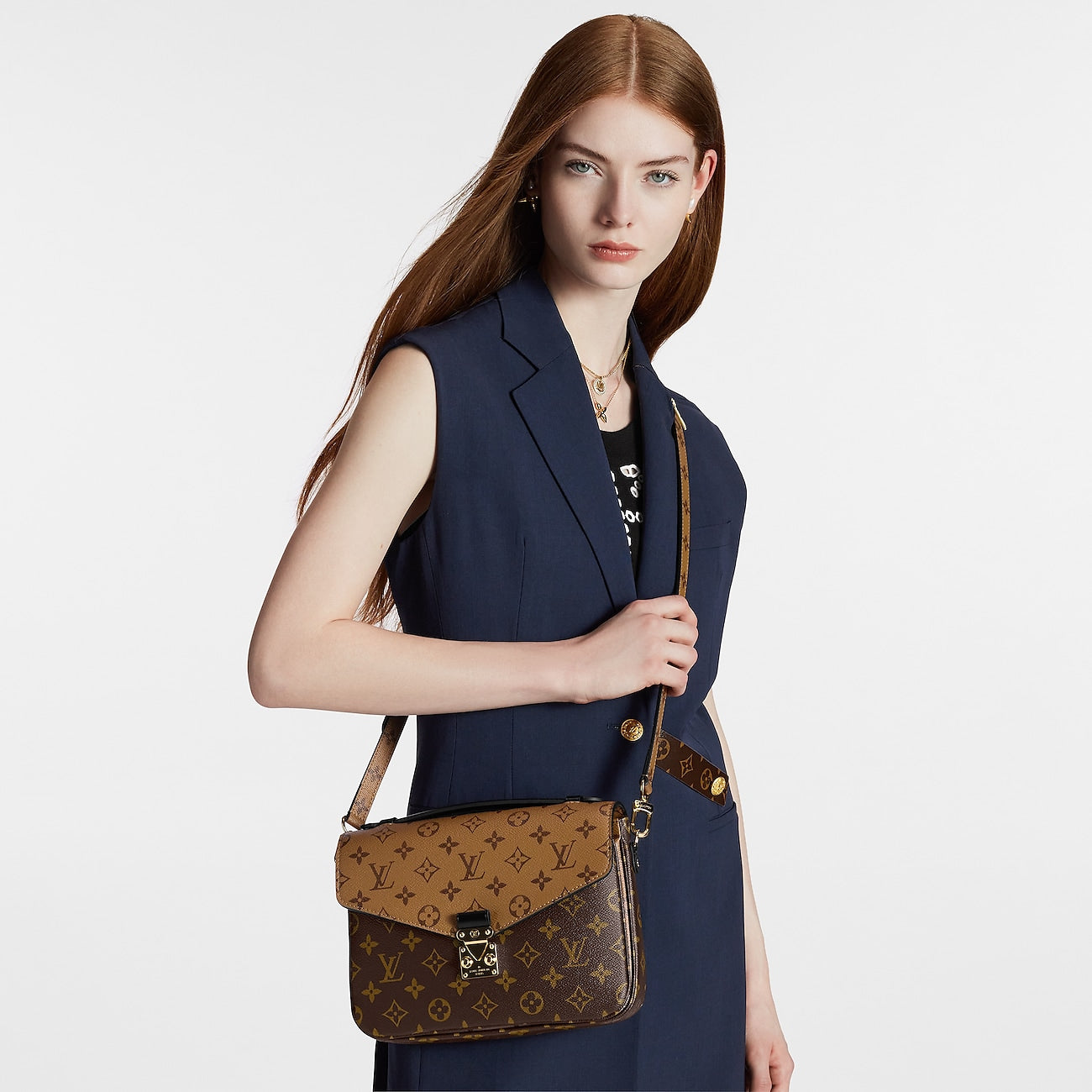 Sac Lv Pochette Métis Toile Monogram Reverse