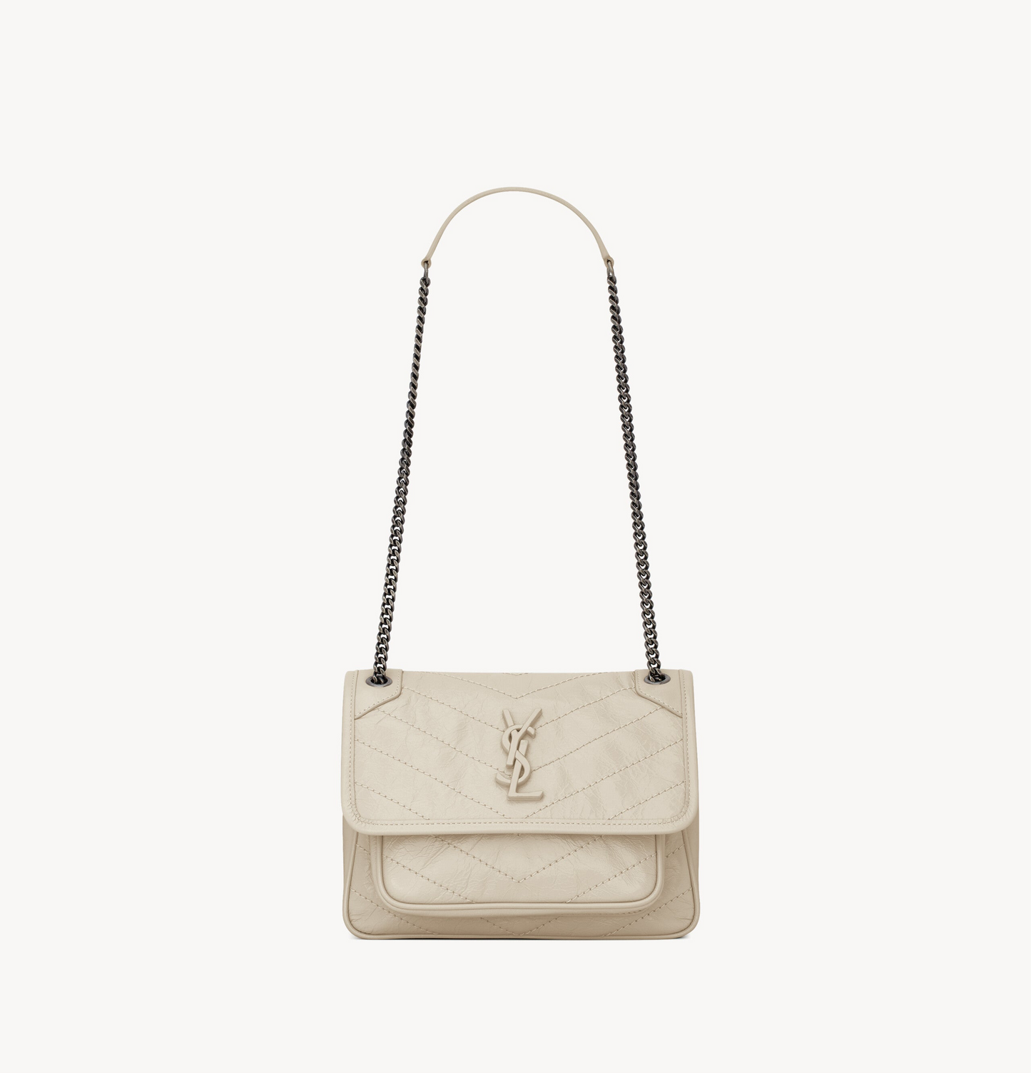 SAC YSL NIKI BABY EN SEMI CUIR
BLANC VINTAGE