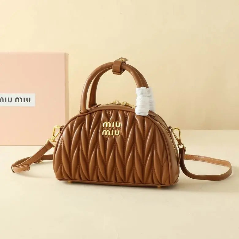 Sac à Raviolis Miu Miu En Marron