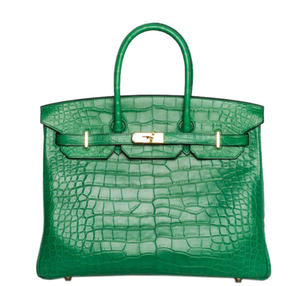 Sacs À Main À Poignée Supérieure En Cuir Véritable Imprimé Crocodile Lisse