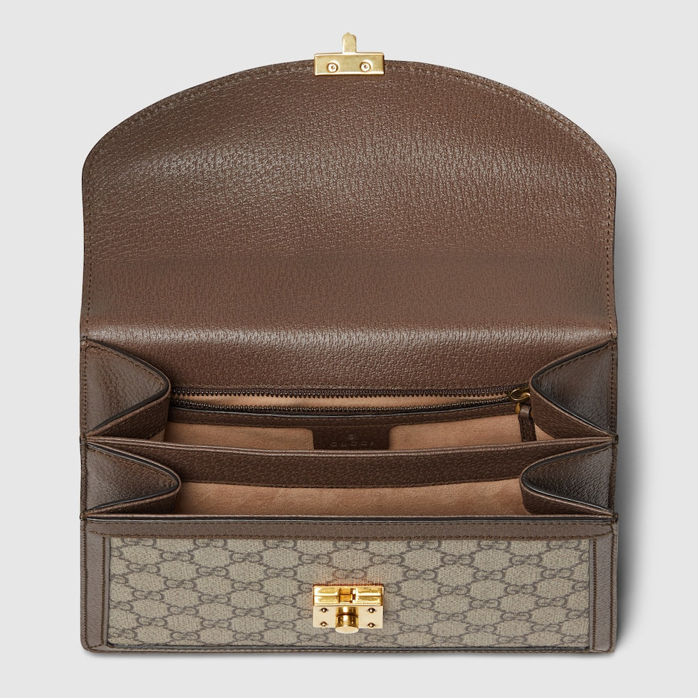 SAC OPHIDIA MINI À POIGNÉE SUPÉRIEURE AVEC TOILE