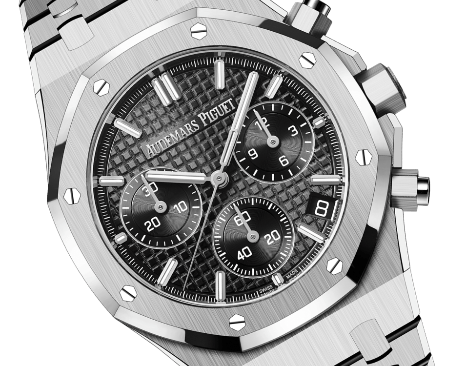 ROYAL OAK CHRONOGRAPHE-GRIS/NOIR