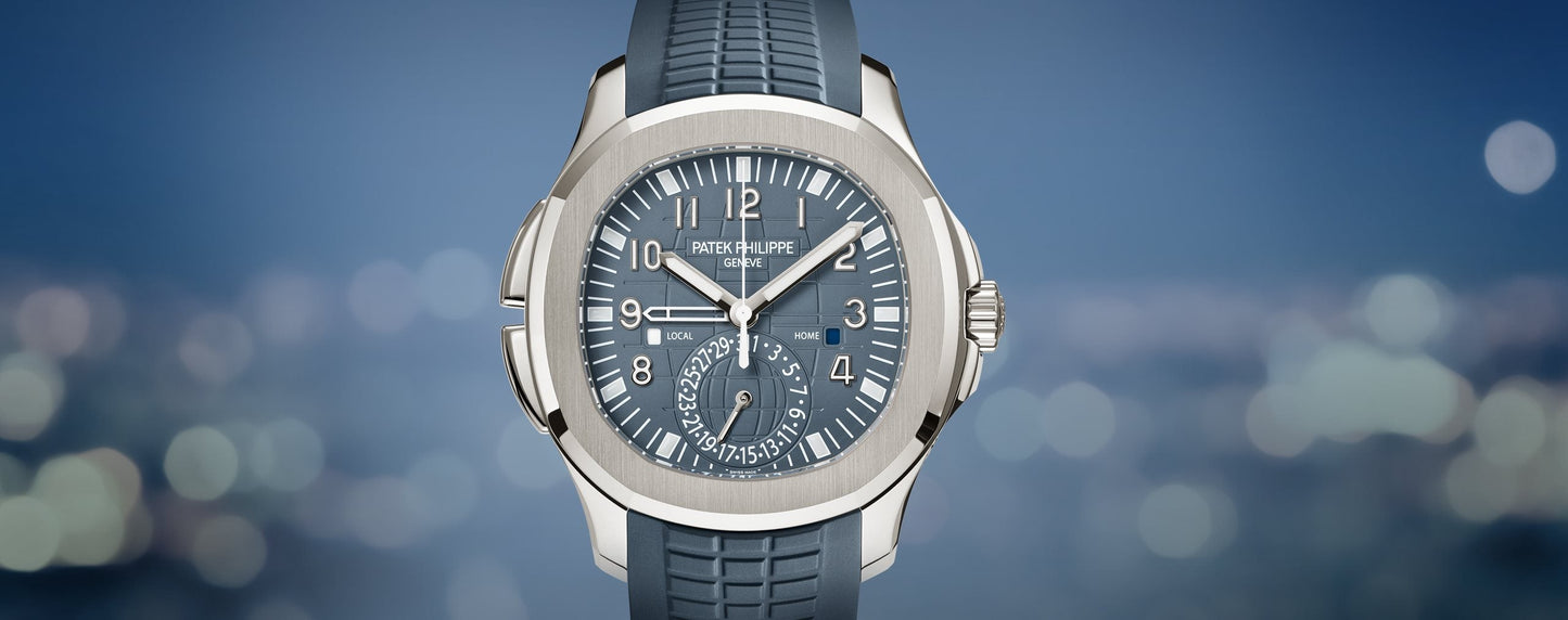 PATEK PHILIPPE AQUANAUT - OR GRIS
RÉF : 5968G-010