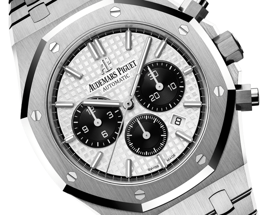 ROYAL OAK CHRONOGRAPHE-BLANC/NOIR