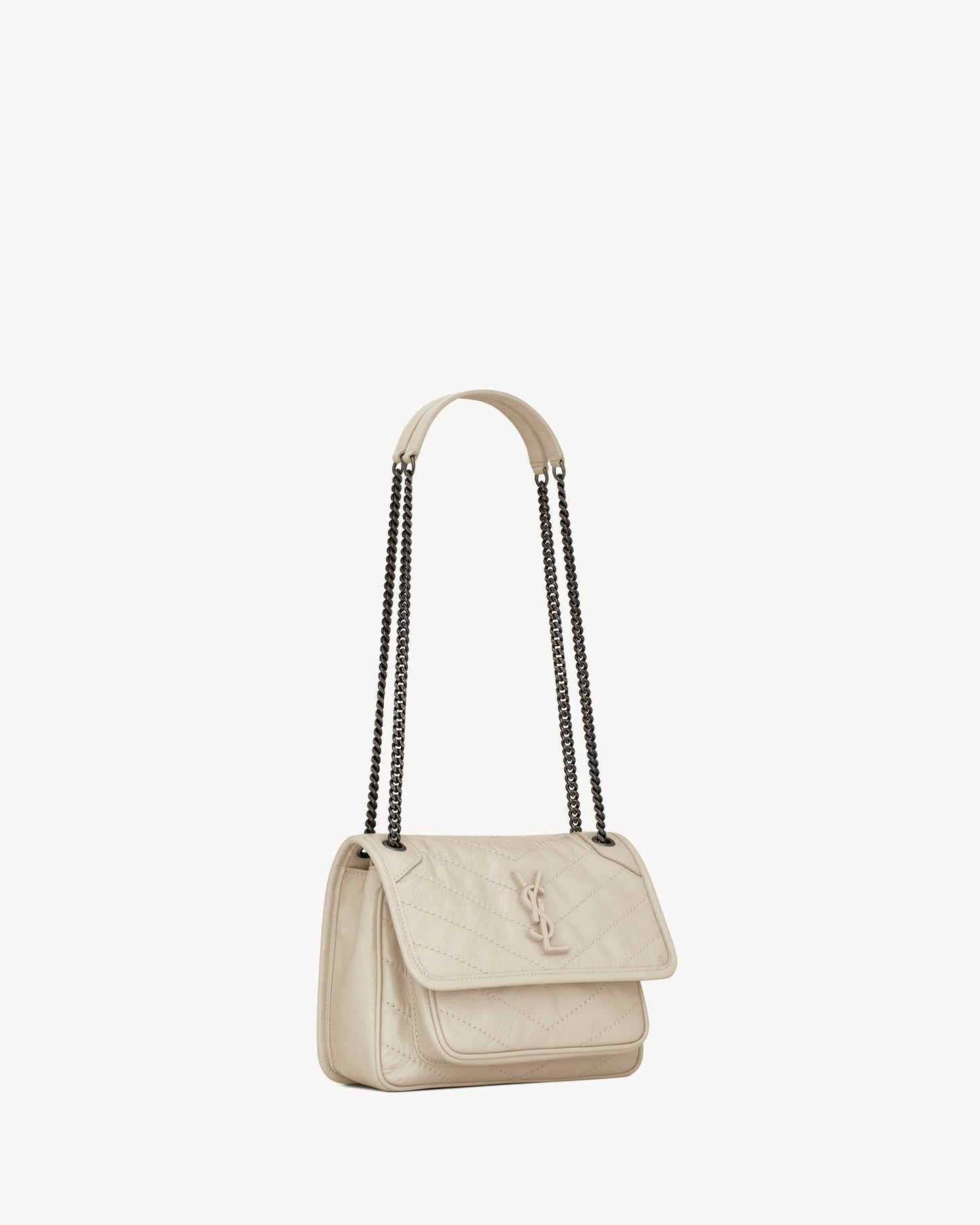 SAC YSL NIKI BABY EN SEMI CUIR
BLANC VINTAGE