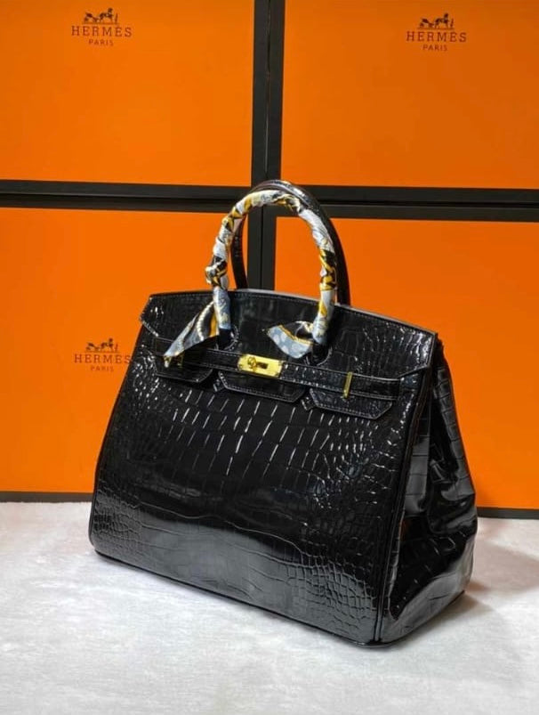 BIRKIN 35 HERMES CROCO NOIRE