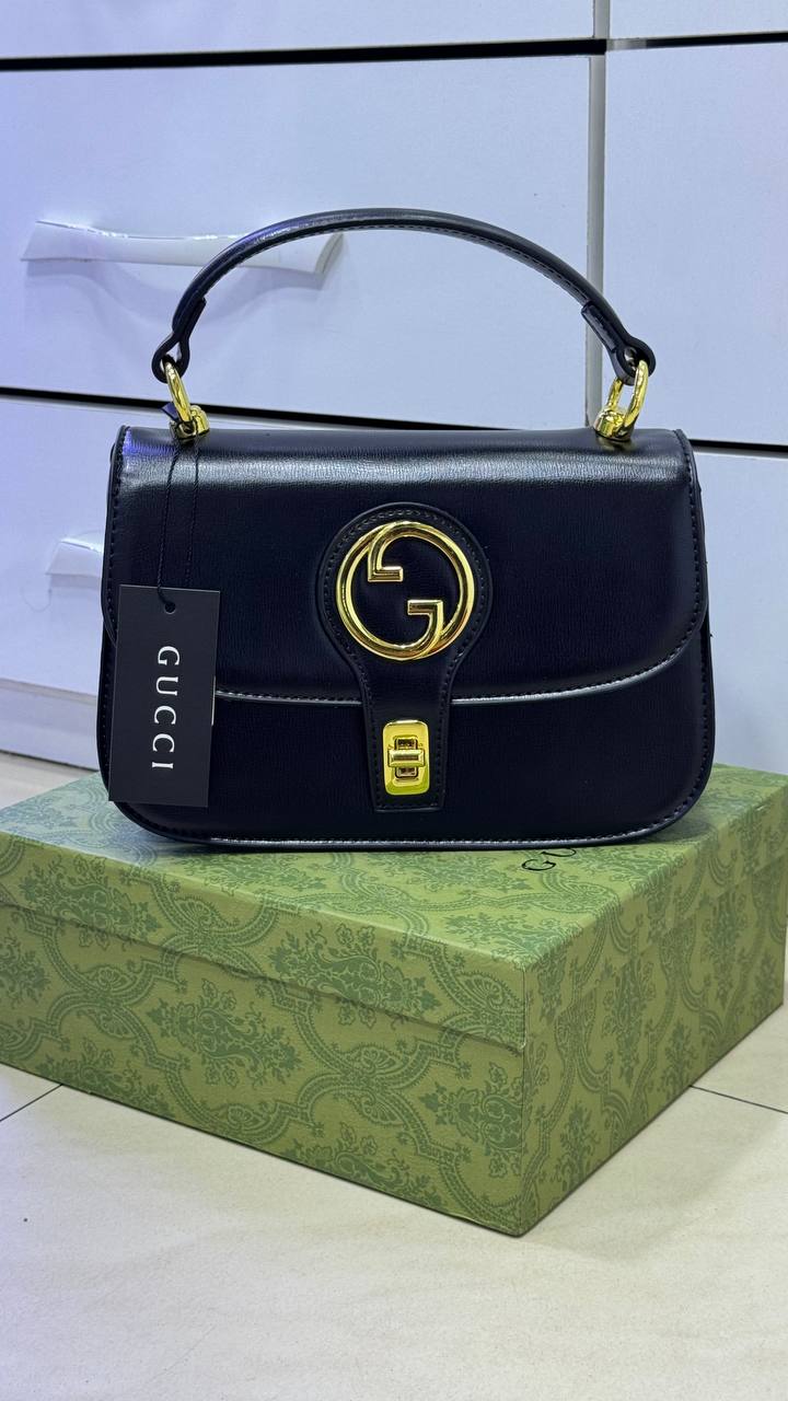 Sac à main GG Blondie en noir