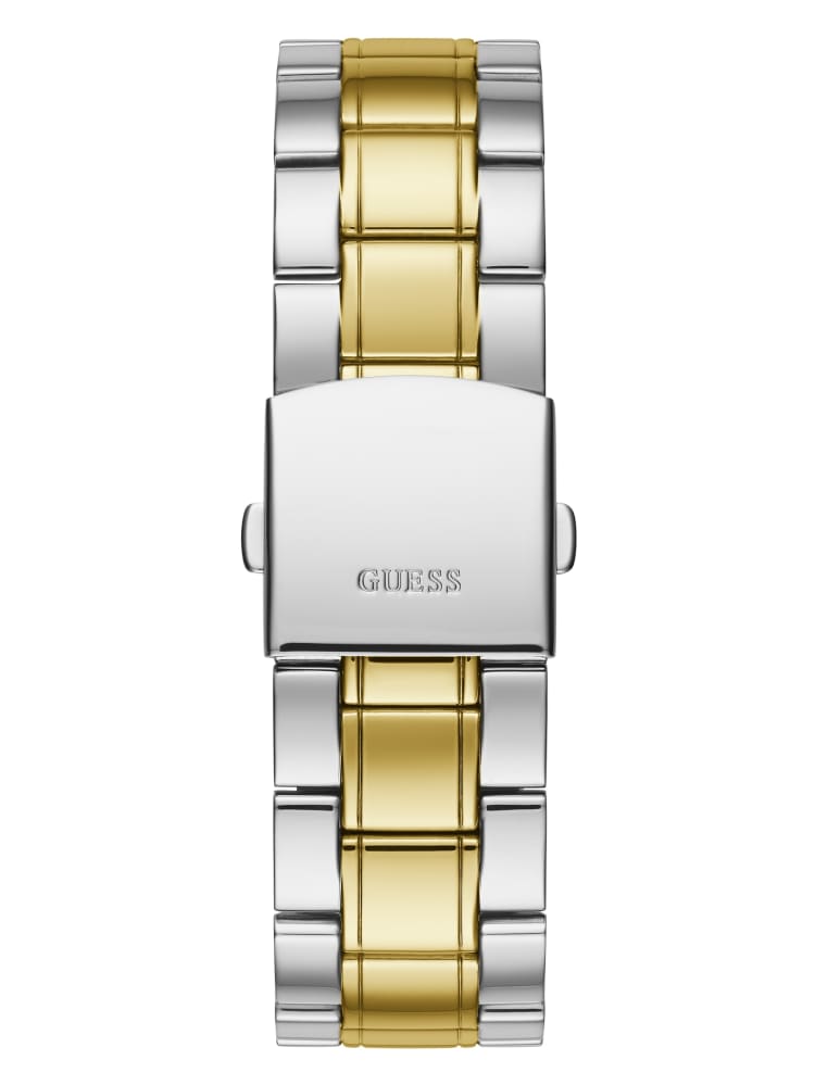 Montre Guess multifonction verte à deux tons