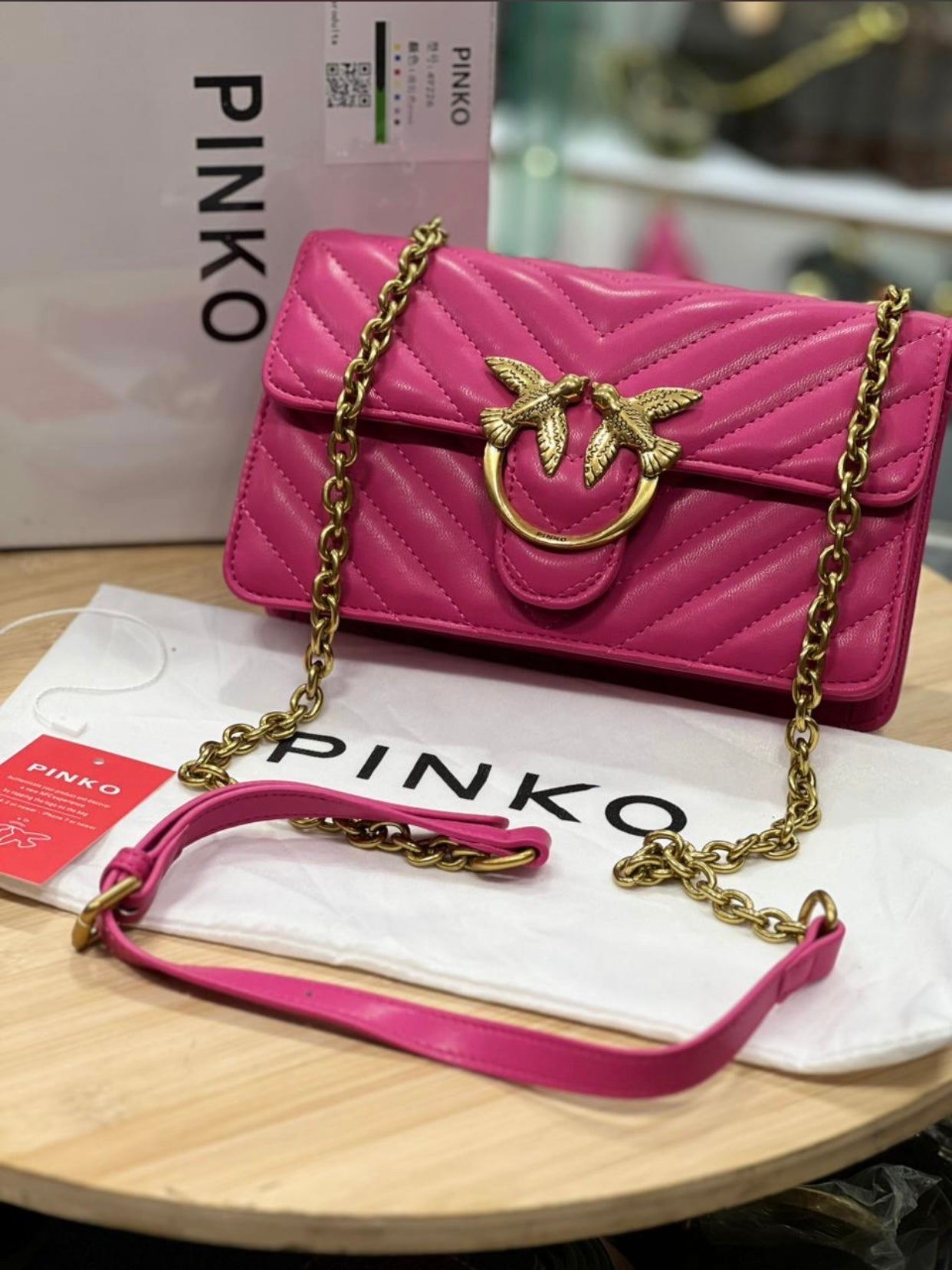 Sacs Portés Épaule PInko Rose