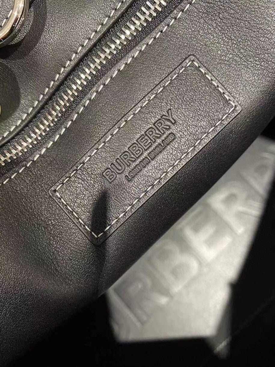 BURBERRY
Check Cotton Canvas Tote