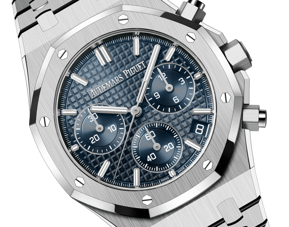 ROYAL OAK CHRONOGRAPHE-GRIS/BLEU