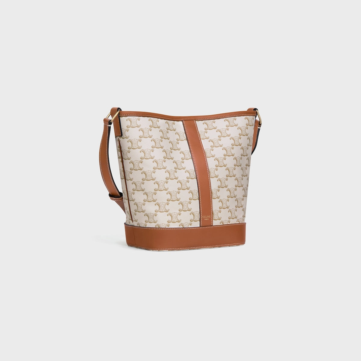 SAC SEAU PETIT MODÈLE TOILE TRIOMPHE ET VEAU