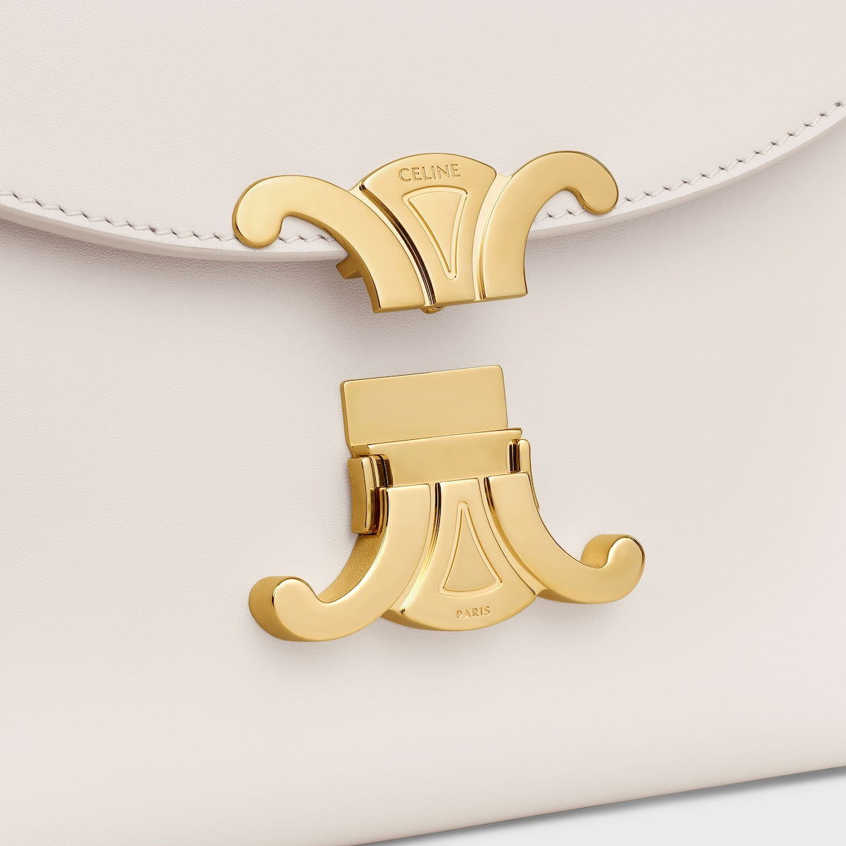 SAC NINO TEEN VEAU SOUPLE GRAINÉ EN BLANC