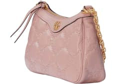 Sac à bandoulière En Matelassé Rose GG Pour femme