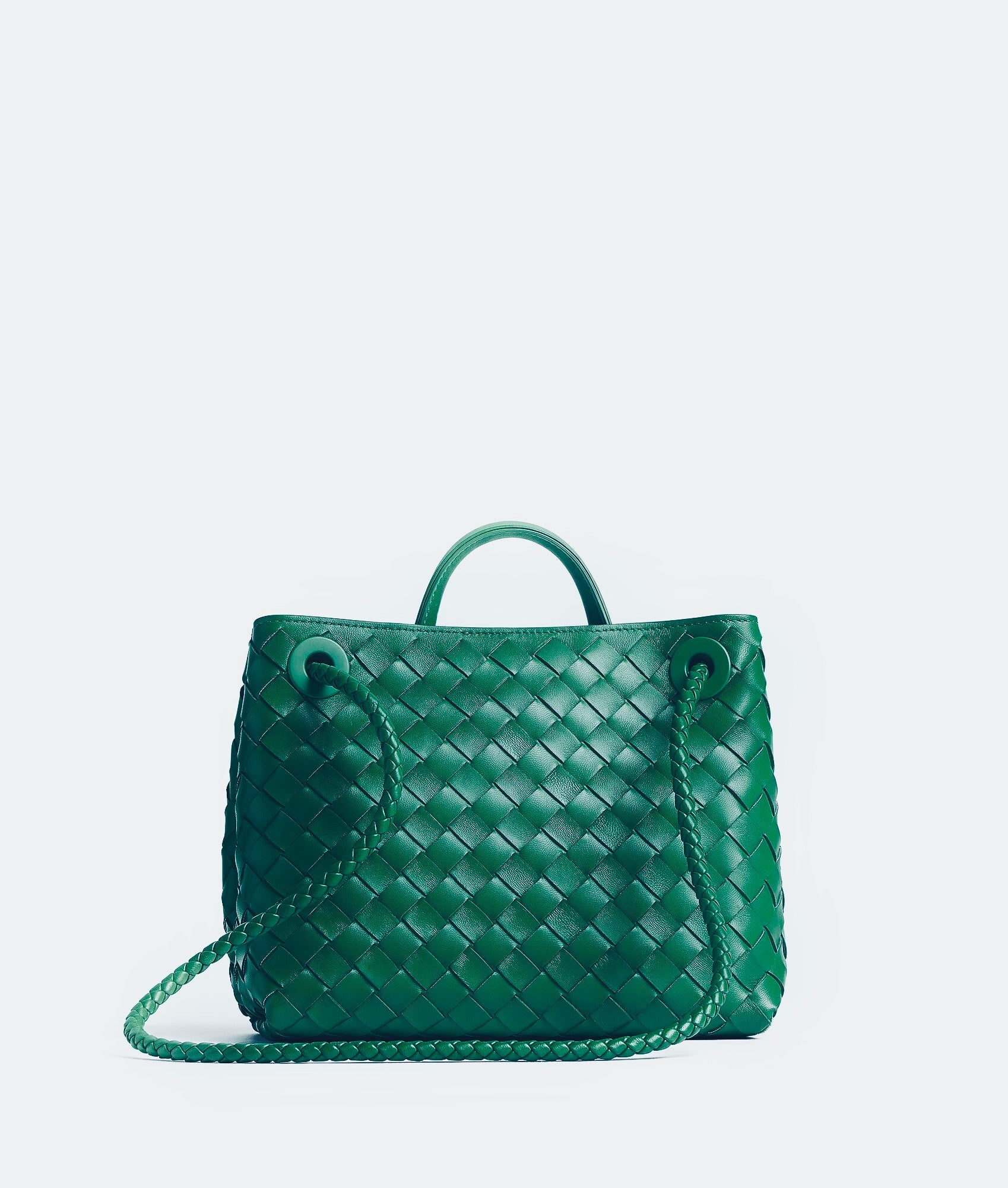 Sac à main en Andiamo Bottega Veneta vert