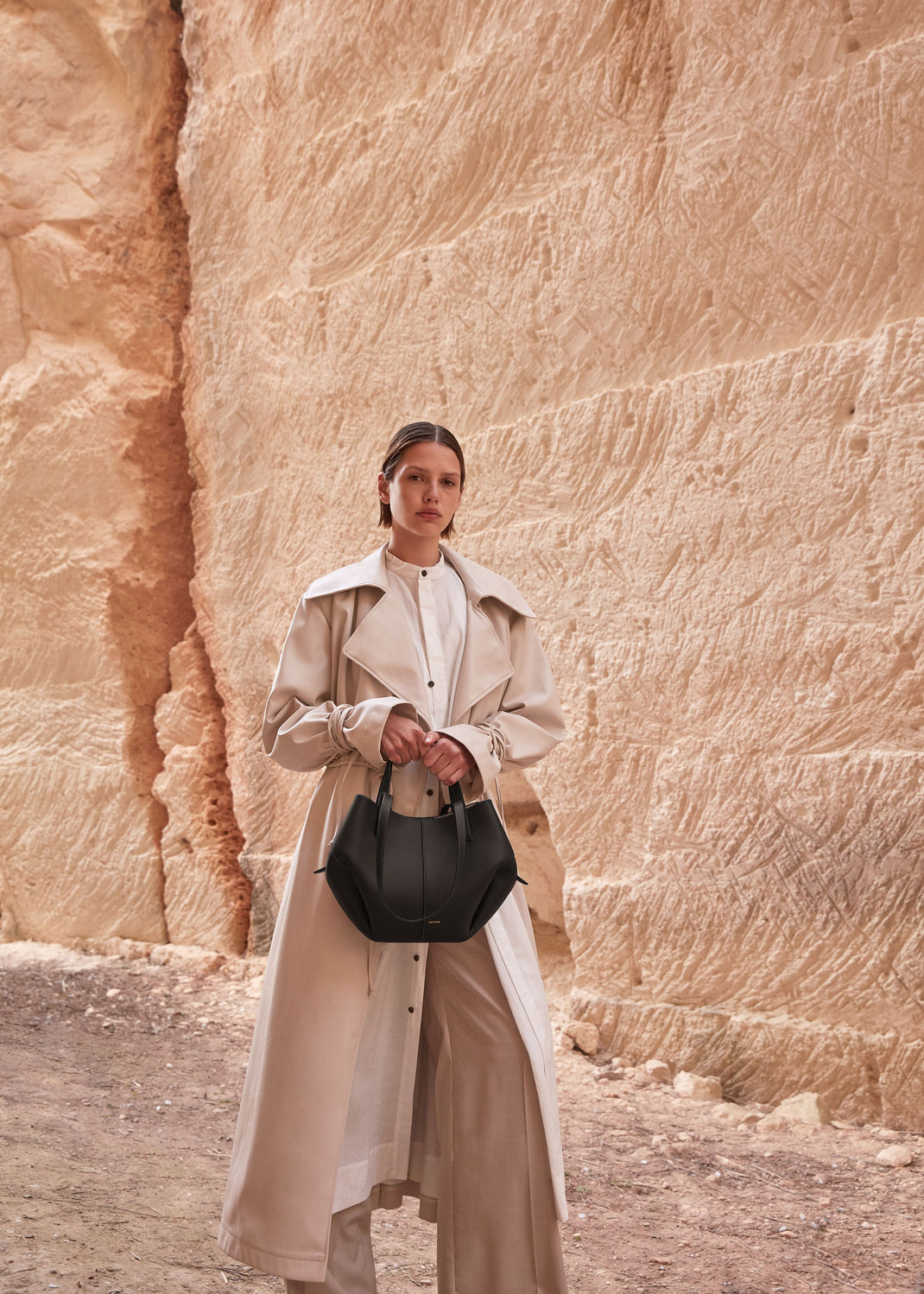 SAC POLÉNE EDITION NOIR GRAINÉ