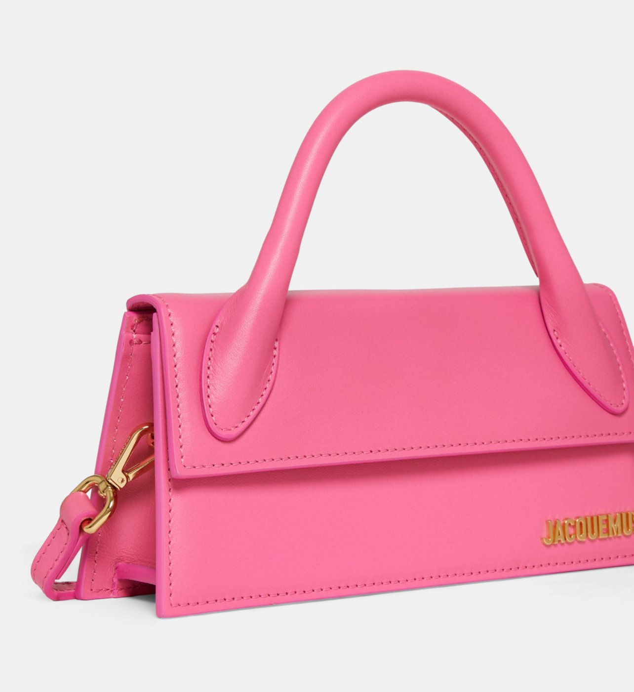 Sac à main long avec poignée supérieure Le Chiquito En Rose