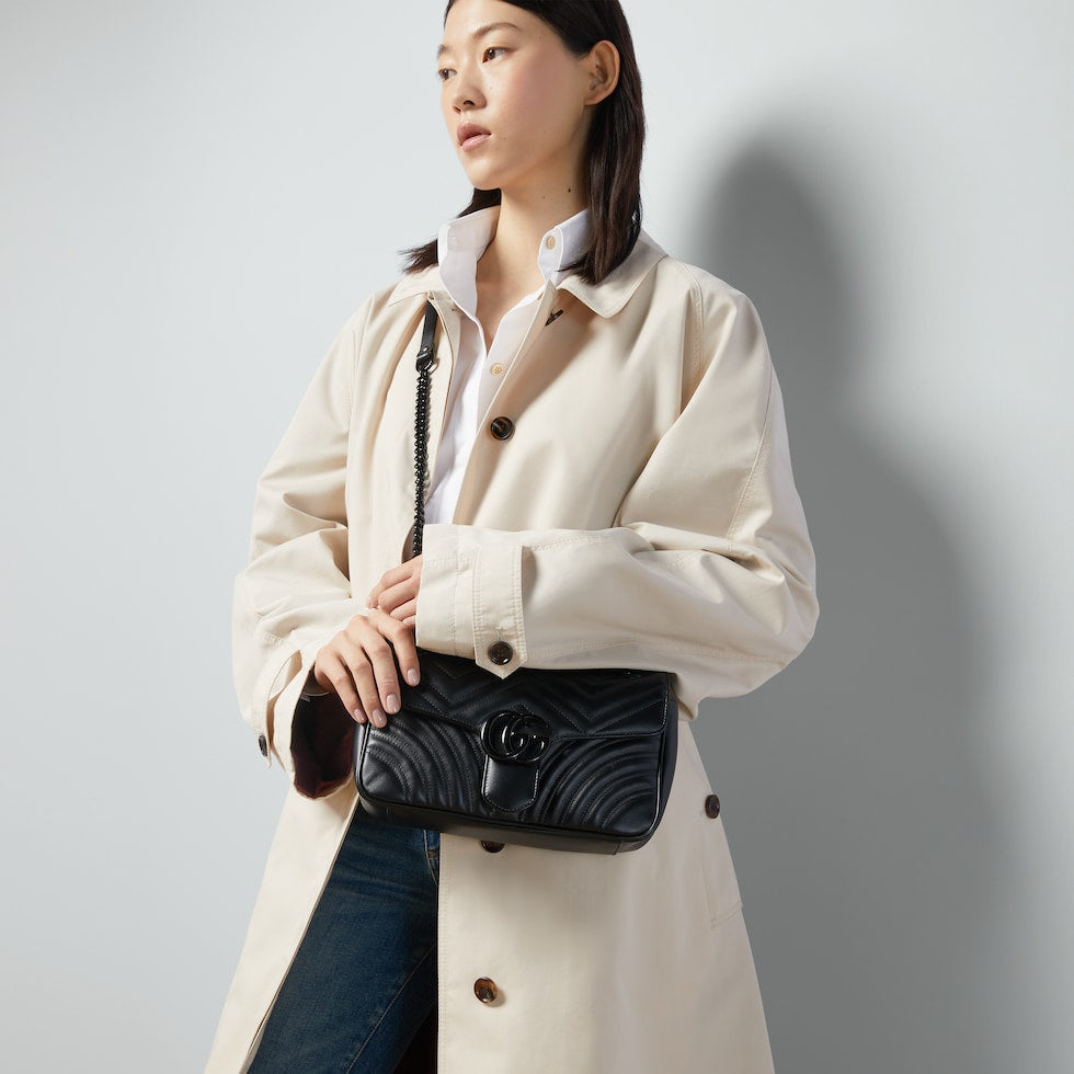 SAC À ÉPAULE GG MARMONT PETITE TAILLE