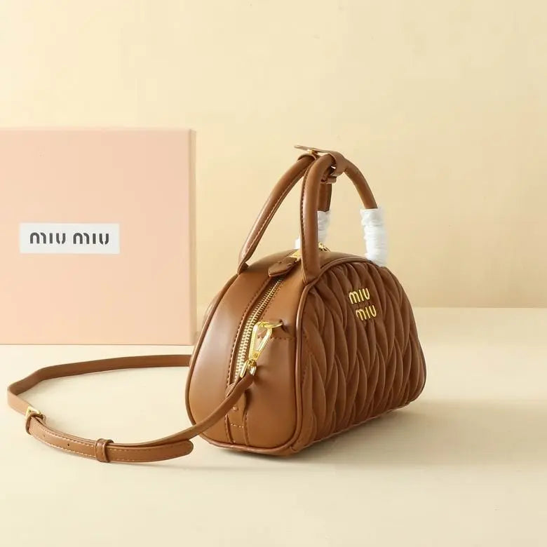 Sac à Raviolis Miu Miu En Marron