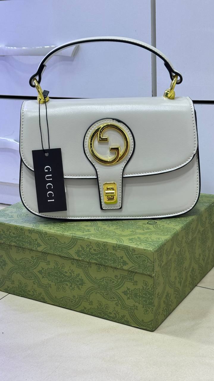 Sac à main GG Blondie en blanc